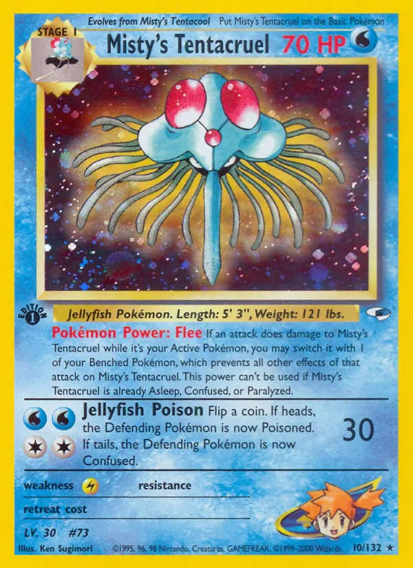 Misty's Tentacruel 10 · Gym Heroes