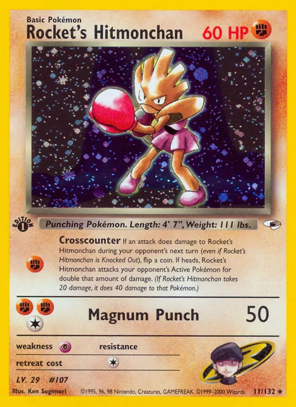 Rocket's Hitmonchan 11 · Gym Heroes