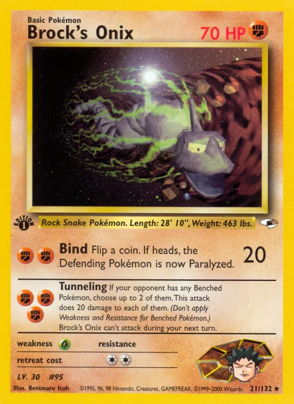 Brock's Onix 21 · Gym Heroes