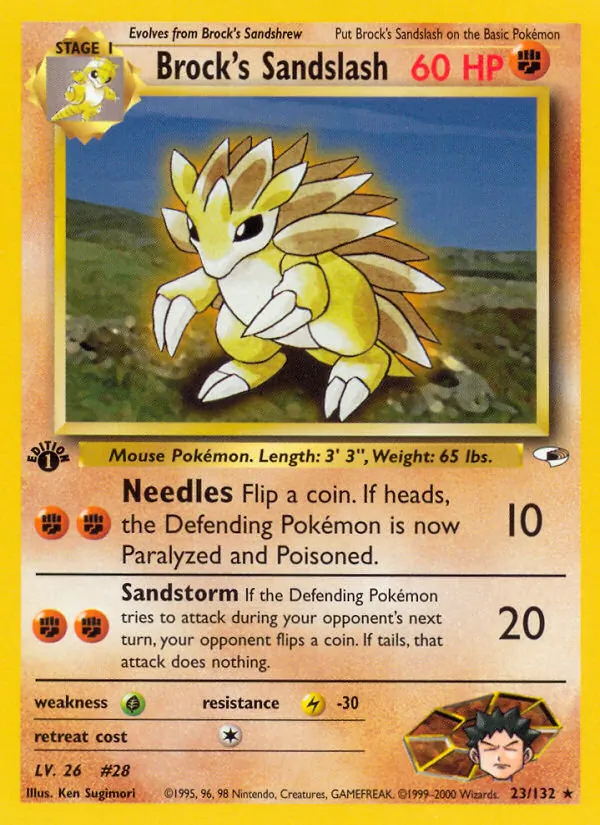 Brock's Sandslash 23 · Gym Heroes