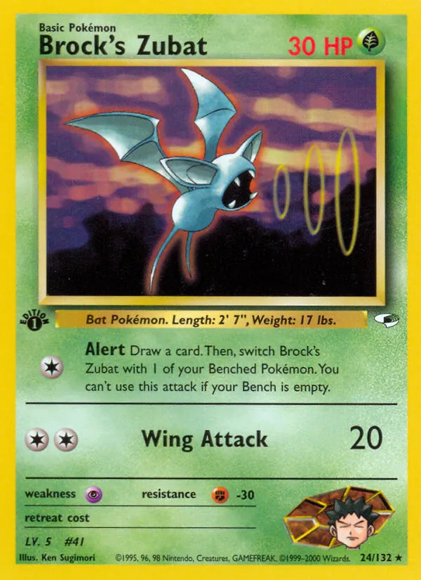 Brock's Zubat 24 · Gym Heroes