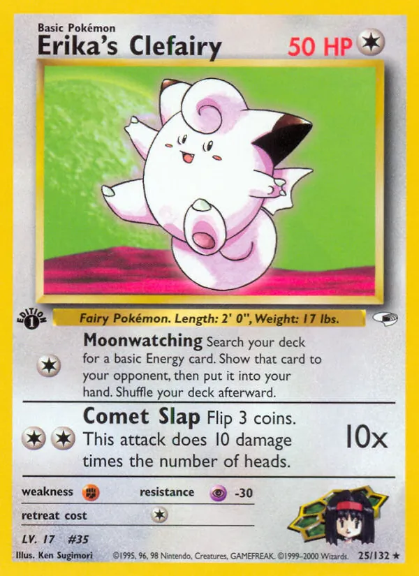 Erika's Clefairy 25 · Gym Heroes