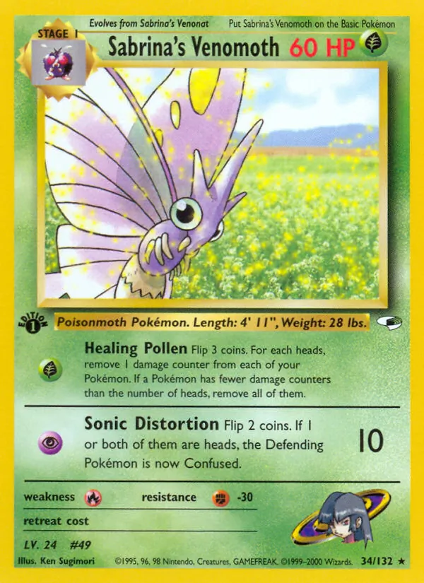 Sabrina's Venomoth 34 · Gym Heroes