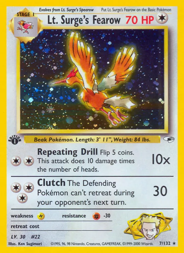 Lt. Surge's Fearow 7 · Gym Heroes