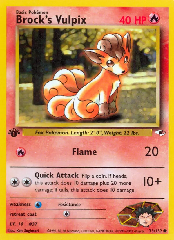 Brock's Vulpix 73 · Gym Heroes