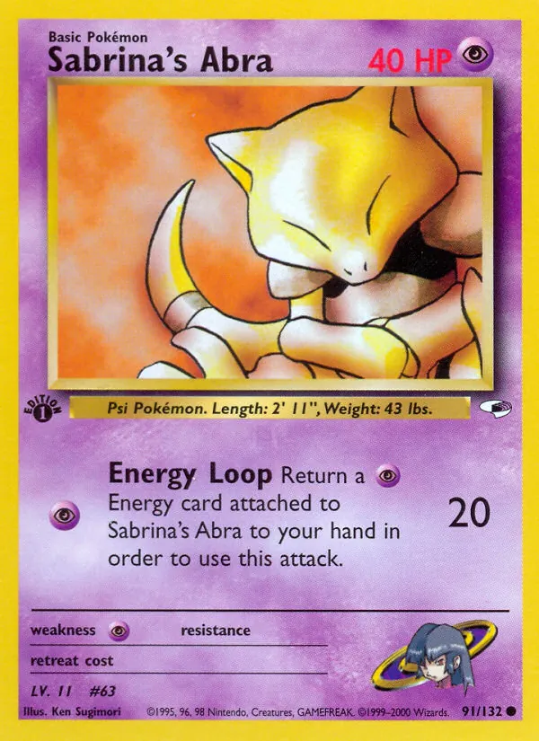 Sabrina's Abra 91 · Gym Heroes