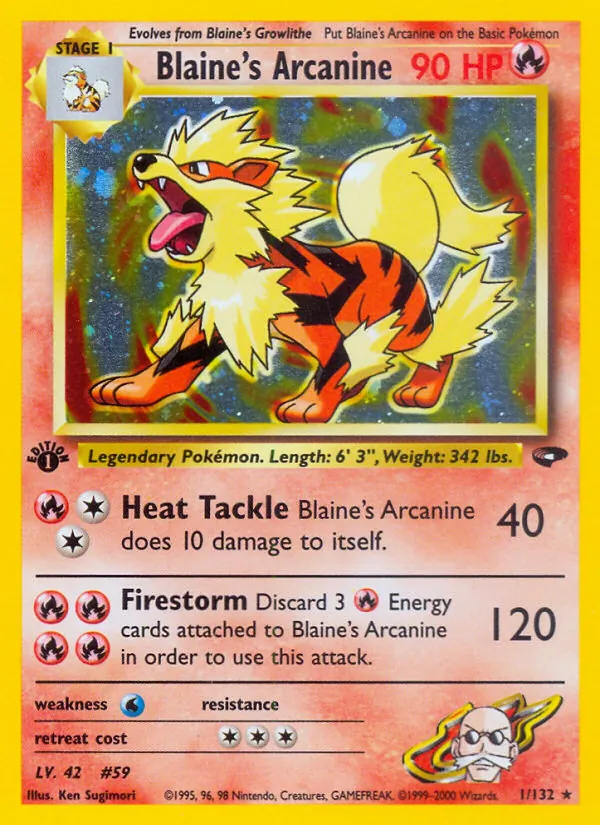 Blaine's Arcanine 1 · Gym Challenge