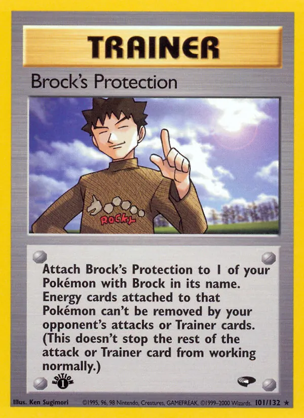 Brock's Protection 101 · Gym Challenge