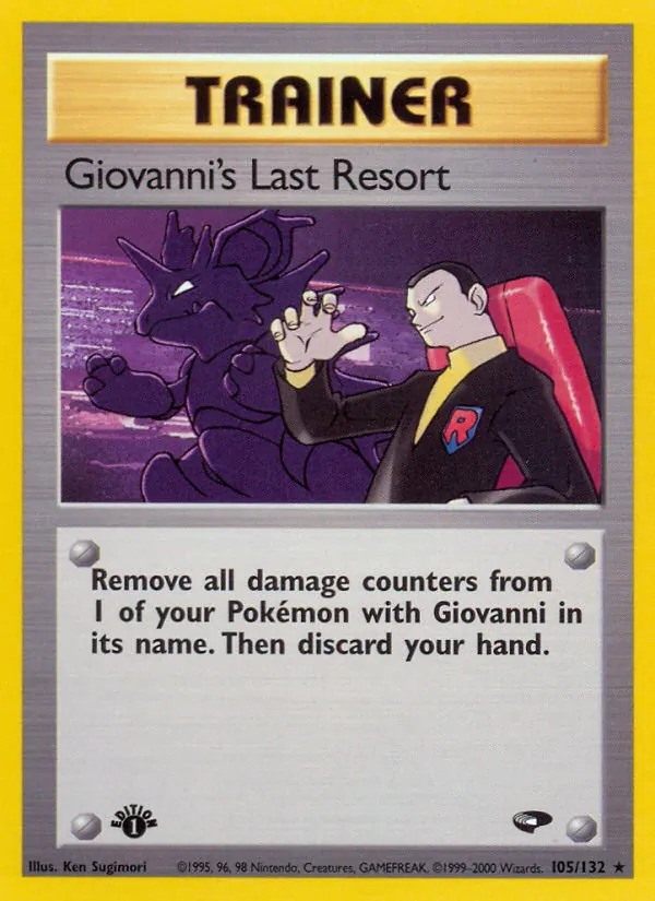 Giovanni's Last Resort 105 · Gym Challenge