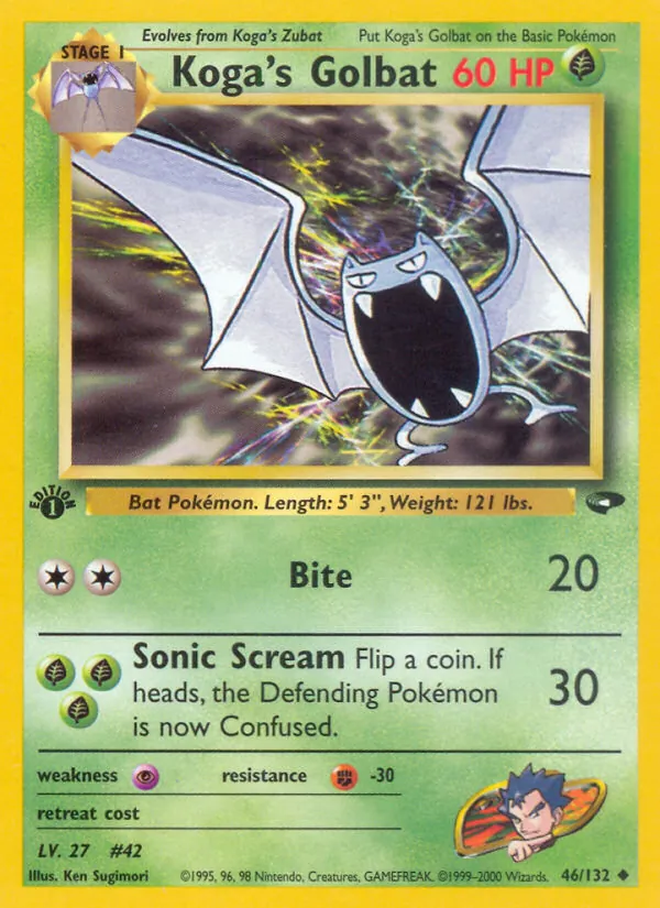 Koga's Golbat 46 · Gym Challenge