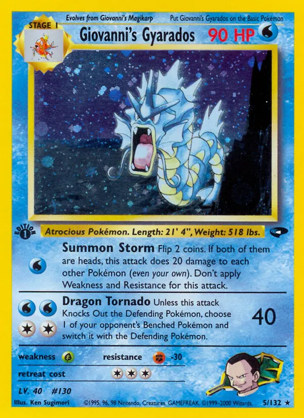 Giovanni's Gyarados 5 · Gym Challenge
