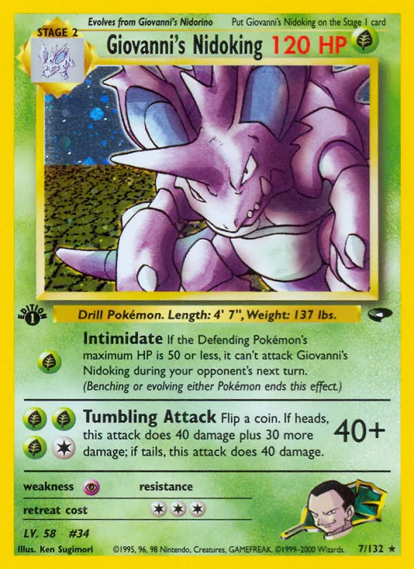 Giovanni's Nidoking 7 · Gym Challenge