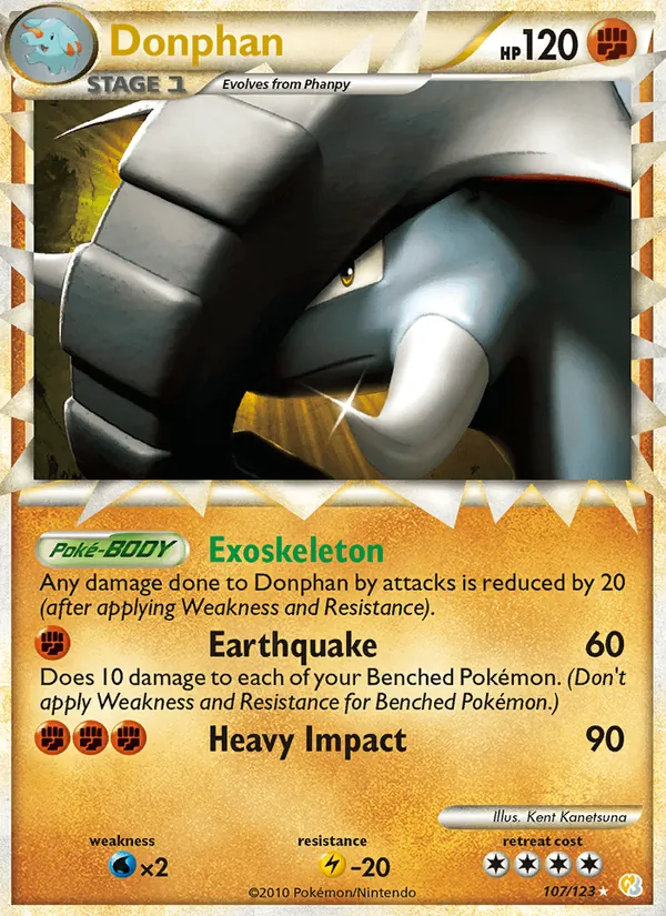 Donphan 107 · HeartGold SoulSilver