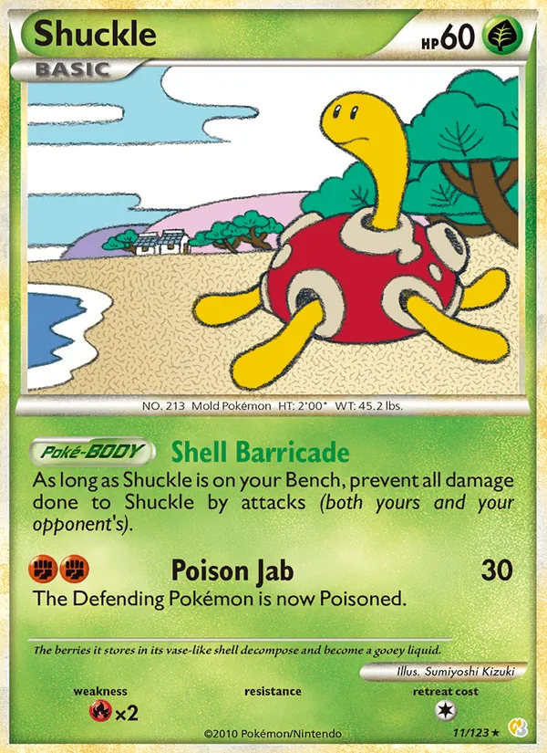 Shuckle 11 · HeartGold SoulSilver