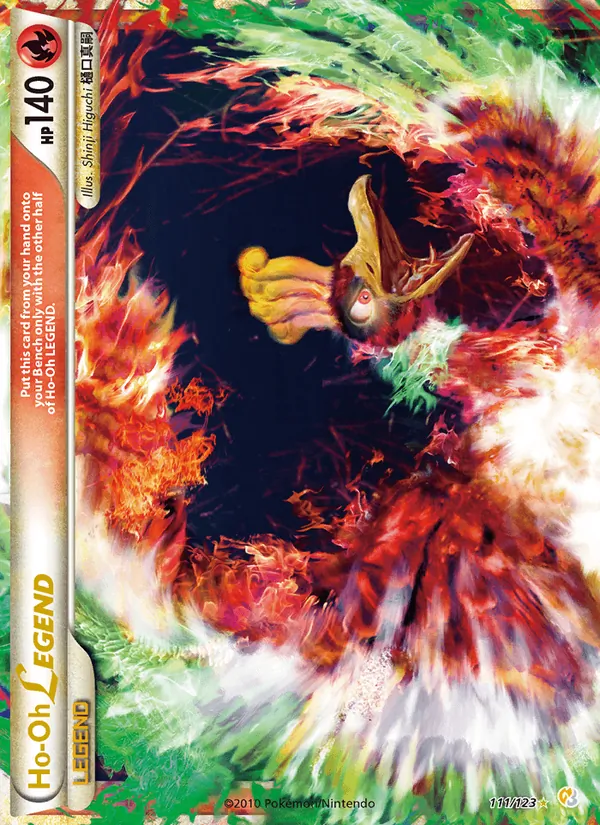Ho-Oh LEGEND 111 · HeartGold SoulSilver