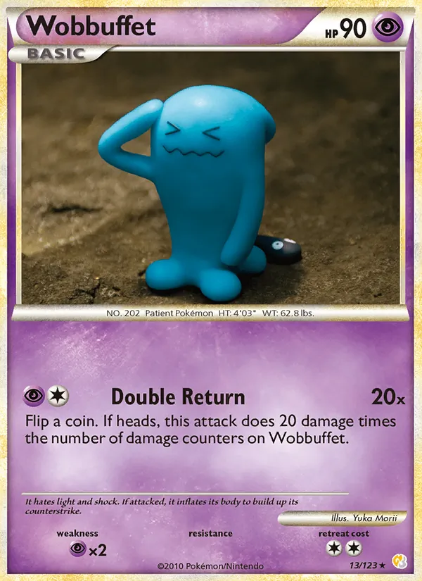 Wobbuffet 13 · HeartGold SoulSilver