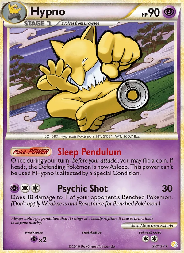 Hypno 23 · HeartGold SoulSilver