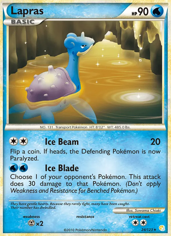 Lapras 24 · HeartGold SoulSilver