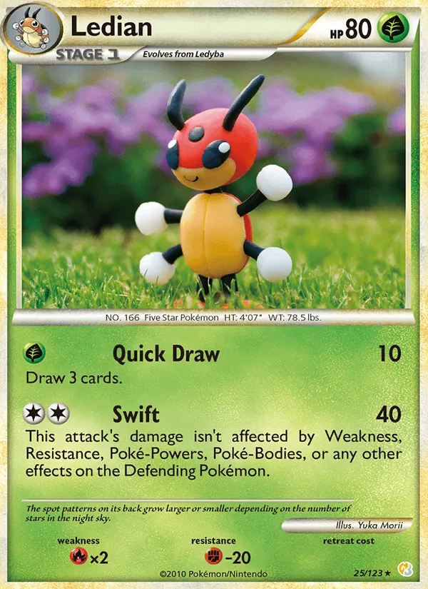Ledian 25 · HeartGold SoulSilver
