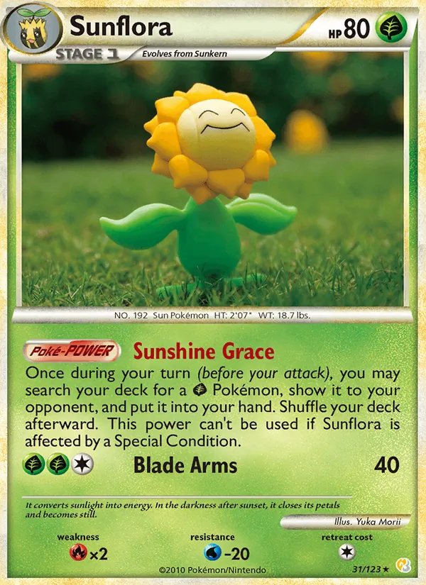 Sunflora 31 · HeartGold SoulSilver