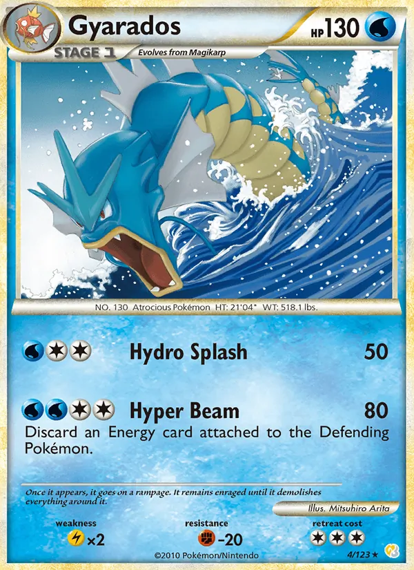 Gyarados 4 · HeartGold SoulSilver