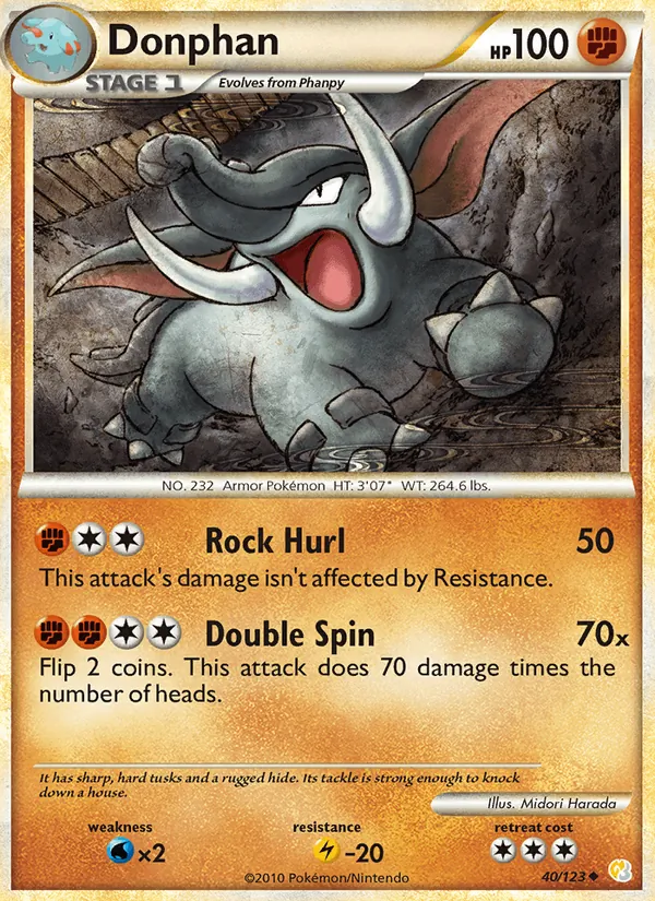 Donphan 40 · HeartGold SoulSilver