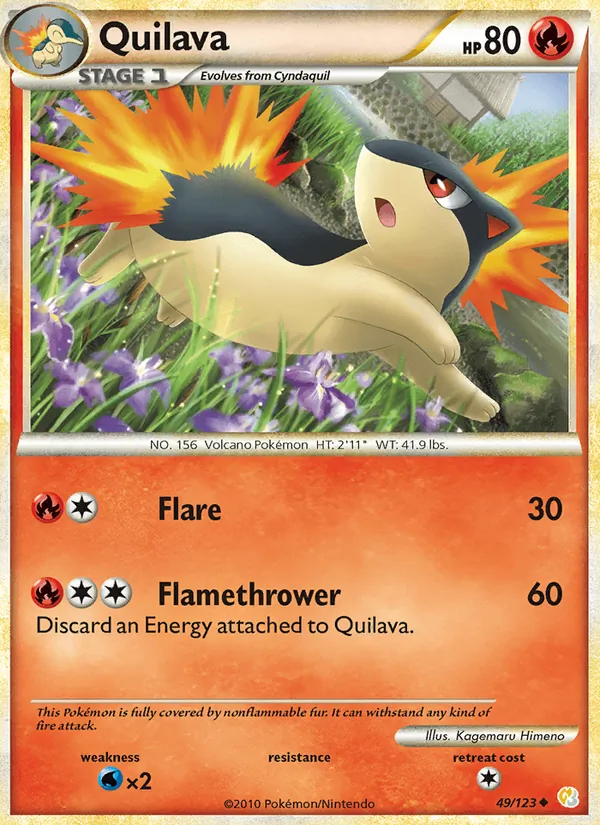 Quilava 49 · HeartGold SoulSilver