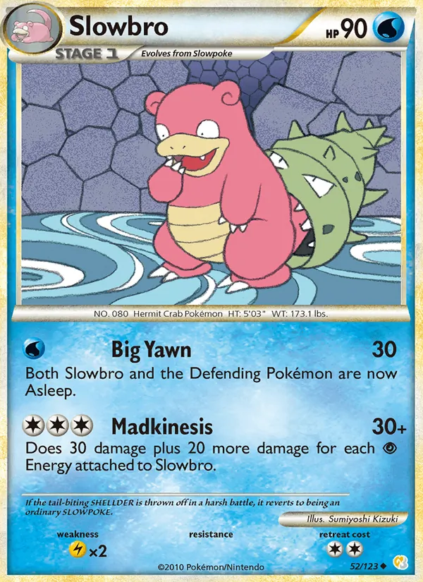 Slowbro 52 · HeartGold SoulSilver