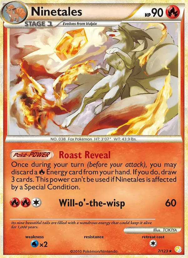 Ninetales 7 · HeartGold SoulSilver
