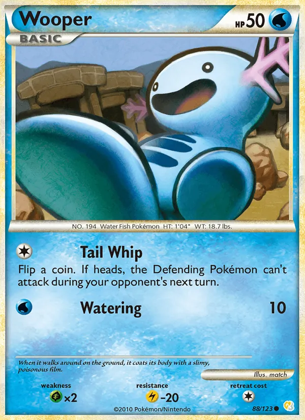 Wooper 88 · HeartGold SoulSilver