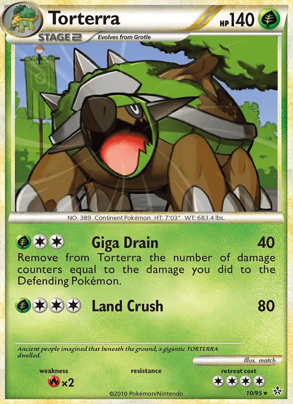 Torterra 10 · Unleashed