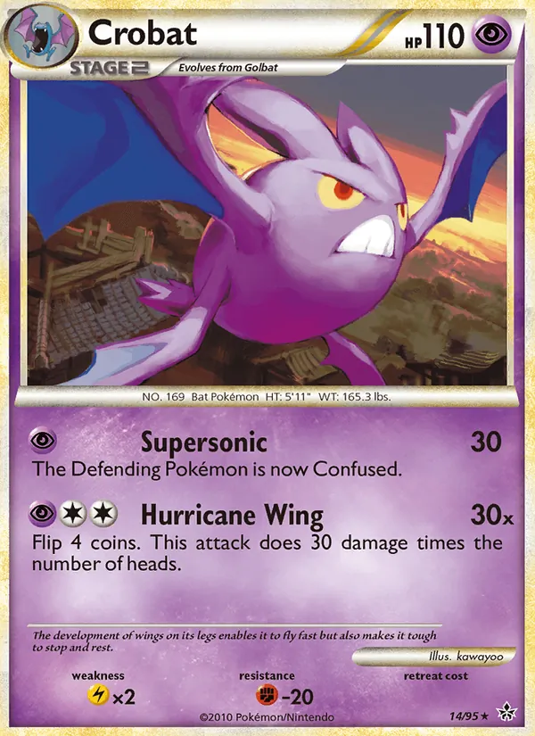 Crobat 14 · Unleashed