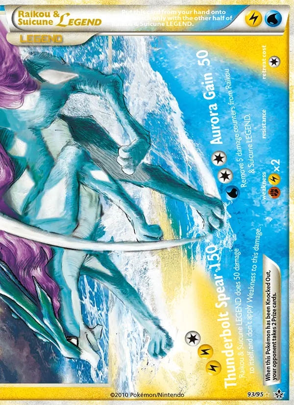 Raikou & Suicune LEGEND 93 · Unleashed
