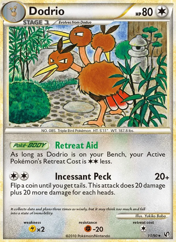 Dodrio 11 · Undaunted