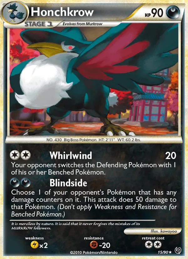 Honchkrow 15 · Undaunted
