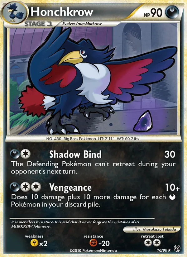 Honchkrow 16 · Undaunted