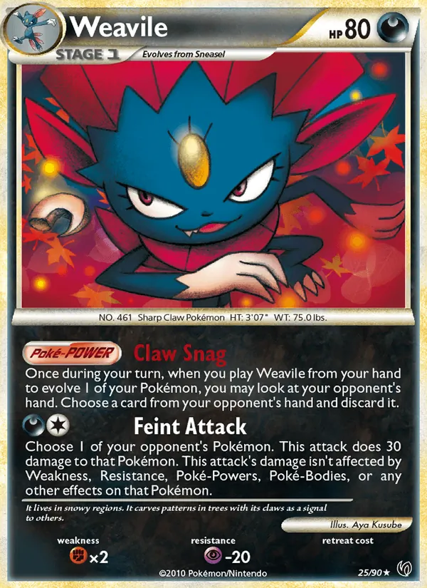 Weavile 25 · Undaunted