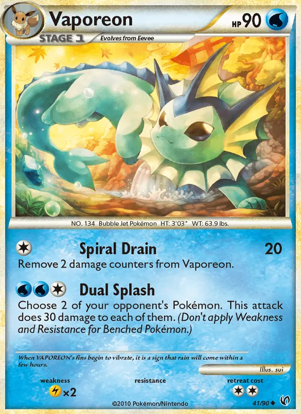 Vaporeon 41 · Undaunted