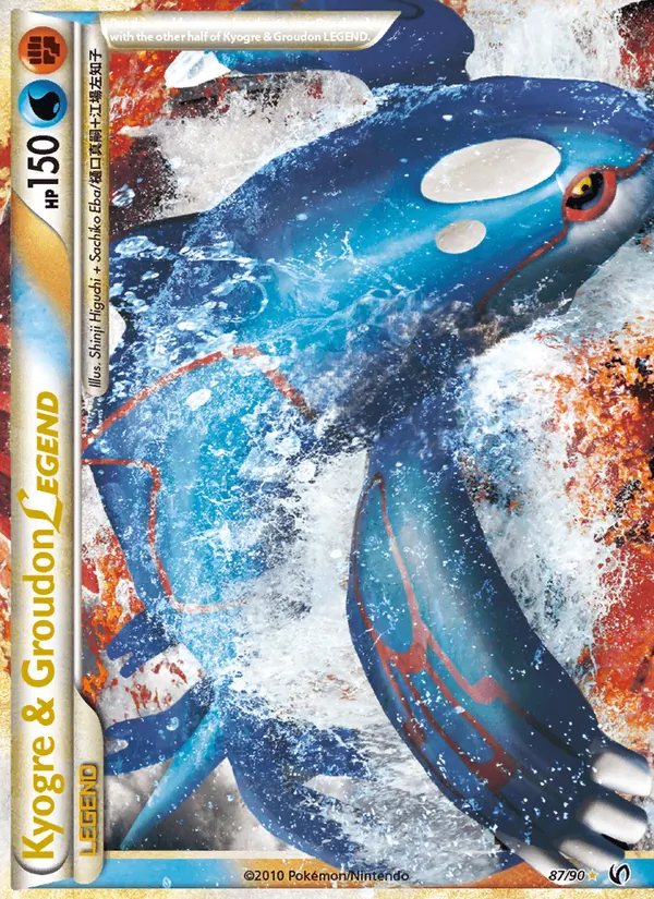 Kyogre & Groudon LEGEND 87 · Undaunted