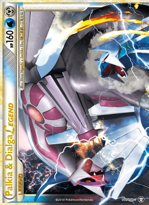 Palkia & Dialga LEGEND 101 · Triumphant