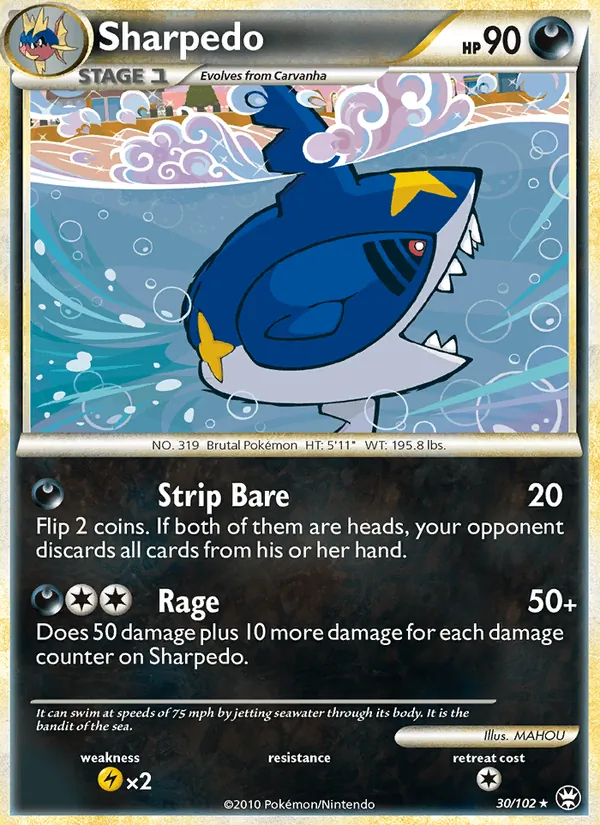 Sharpedo 30 · Triumphant