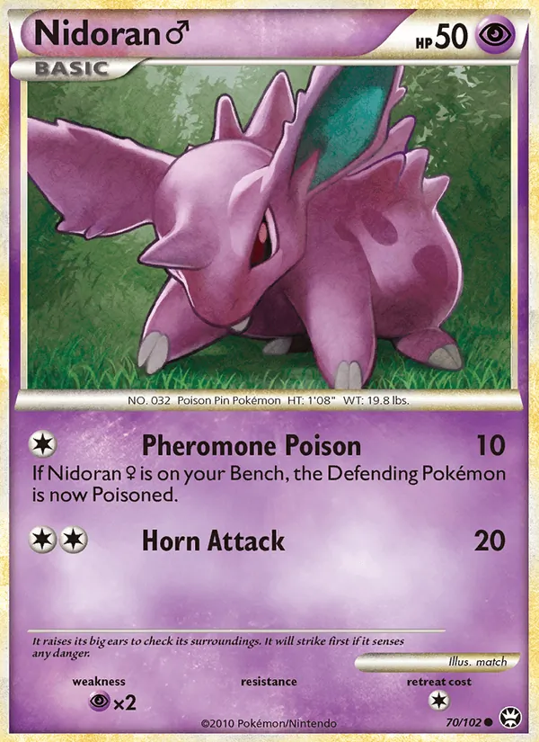 Nidoran ♂ 70 · Triumphant