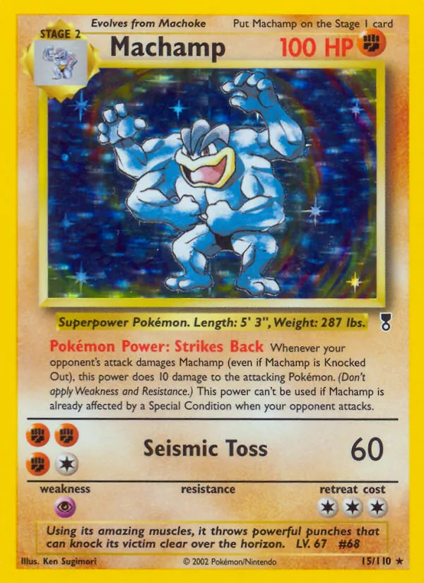 Machamp 15 · Legendary Collection