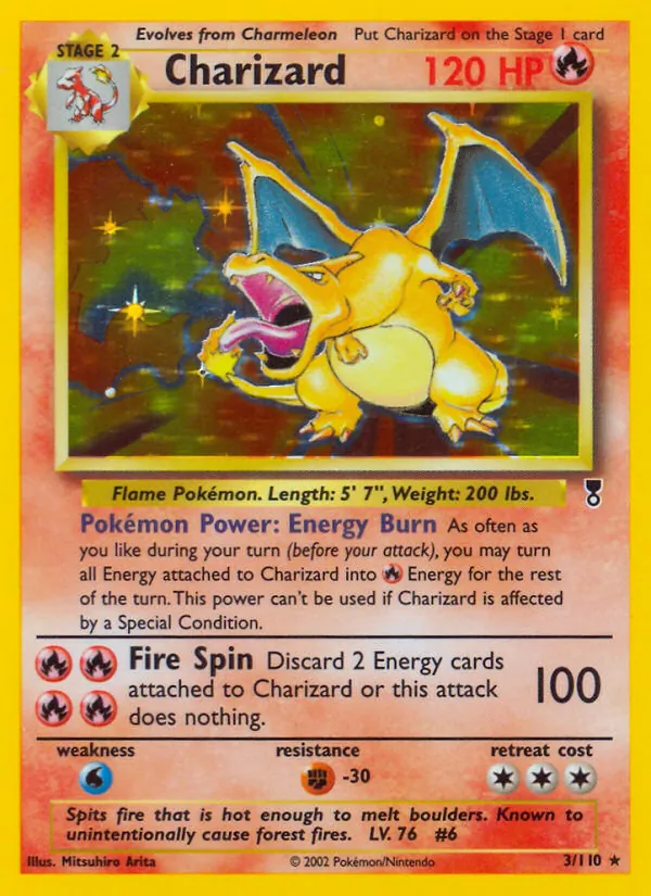 Charizard 3 · Legendary Collection