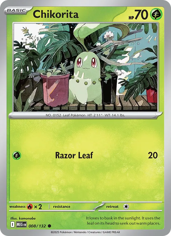 Chikorita 008 · Mega Evolution