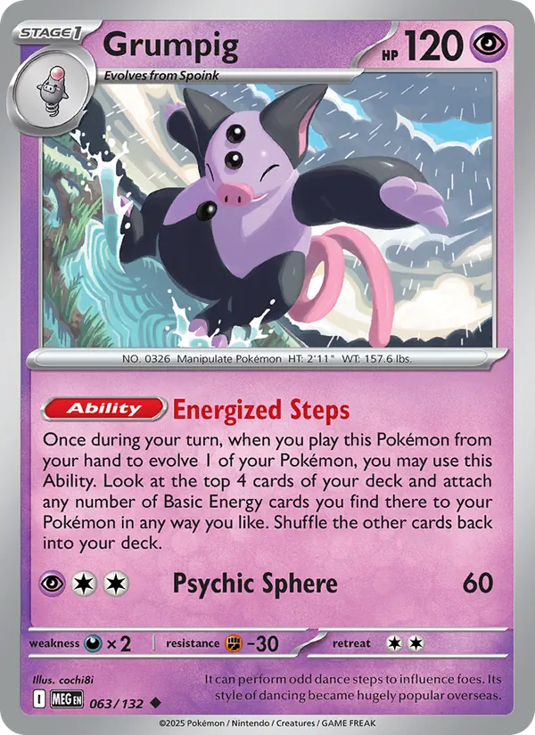 Grumpig 063 · Mega Evolution