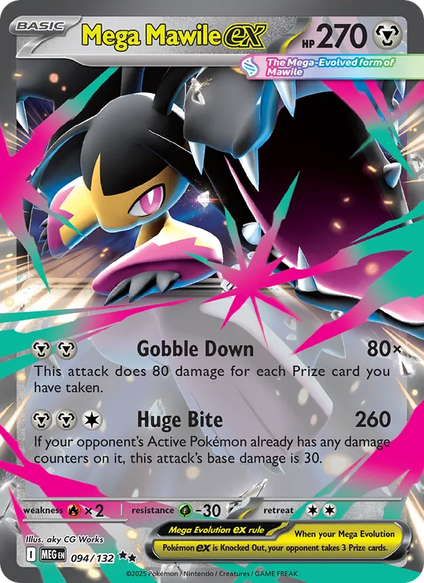 Mega Mawile ex 094 · Mega Evolution