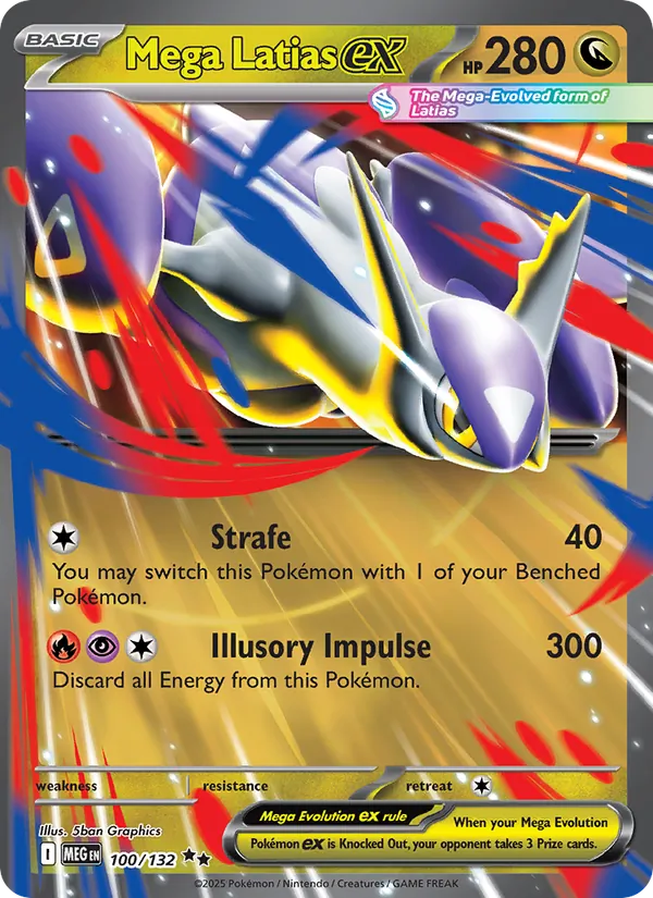 Mega Latias ex 100 · Mega Evolution