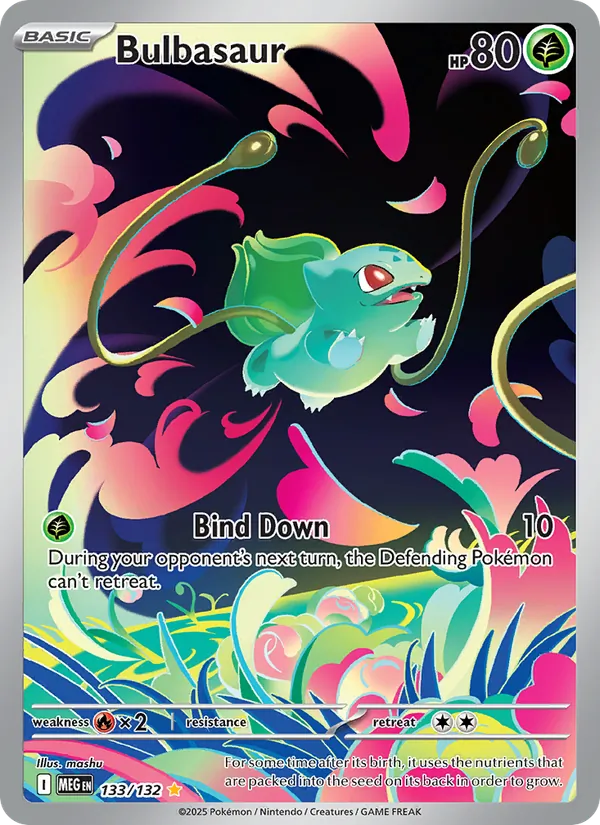 Bulbasaur 133 · Mega Evolution