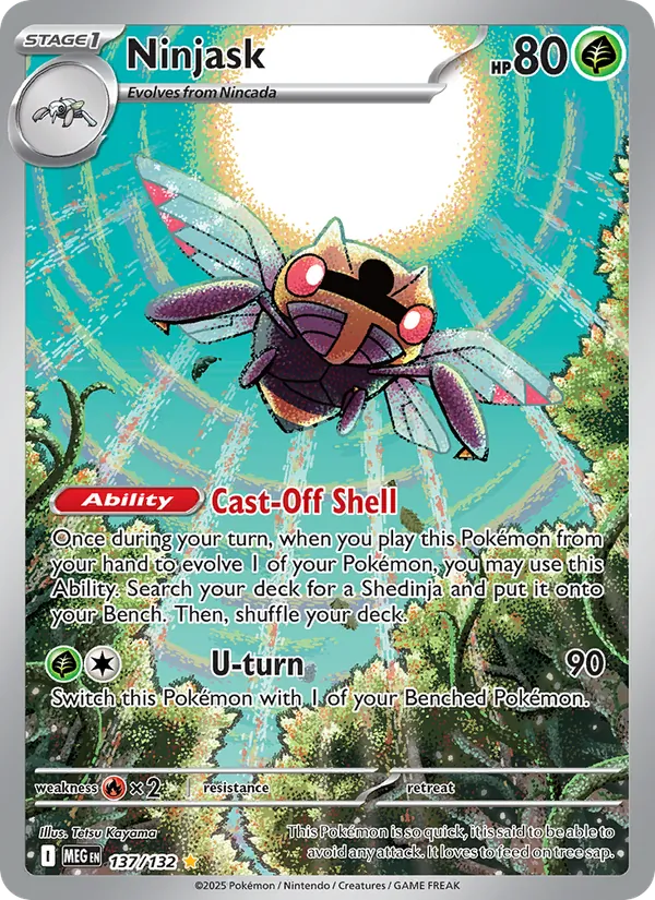 Ninjask 137 · Mega Evolution